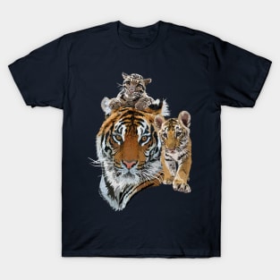 Bengal tiger and hazy tiger T-Shirt